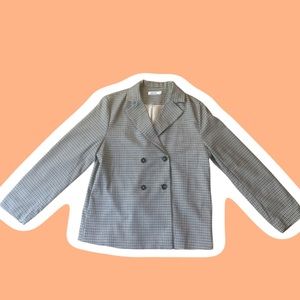Plaid Blazer